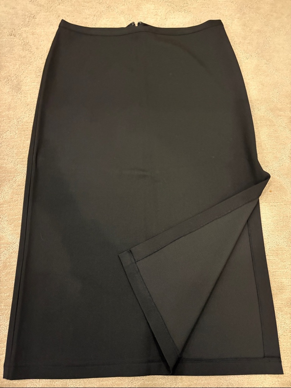 Classic Black Pencil Skirt - Sleek Office & Evening Wear